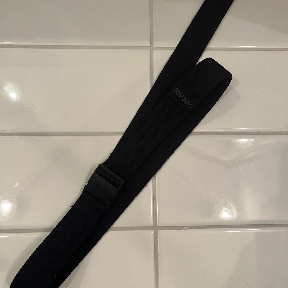 Black Belt with Buckle - Picture 7 of 8